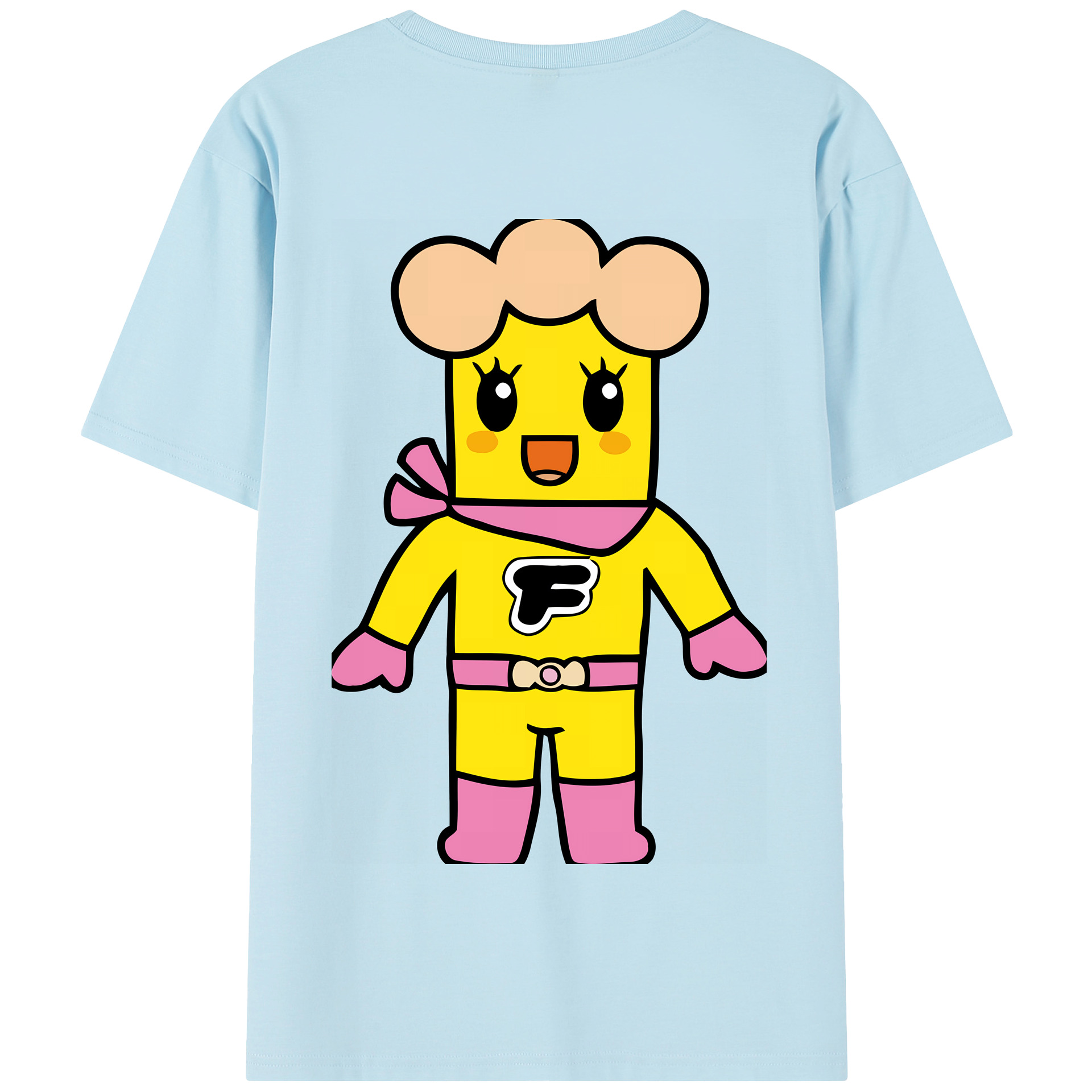 （画像用） アンパンマン Anpanman 綿100％半袖Tシャツ（背面プリント）
